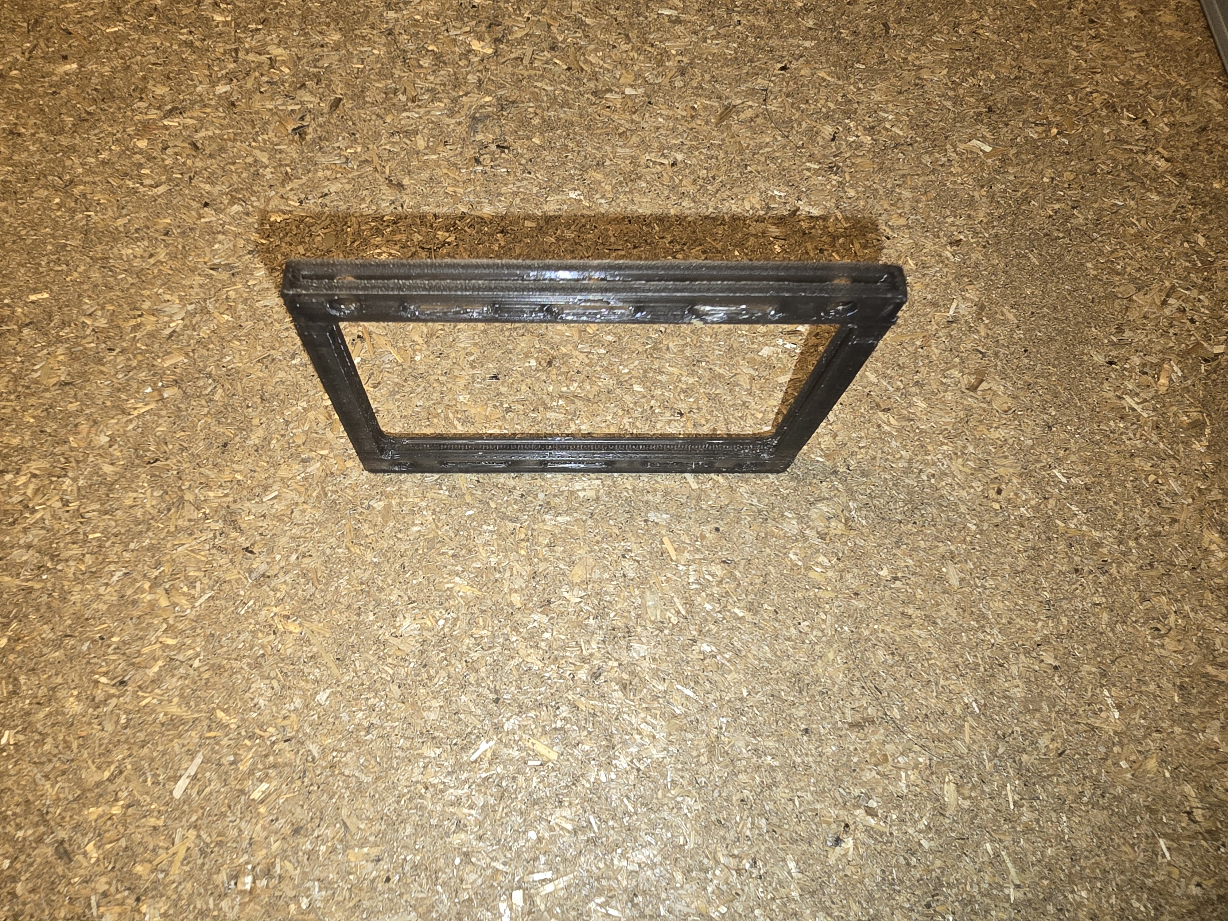 Window style badge holder